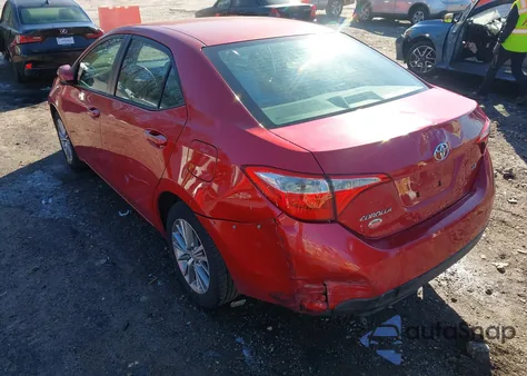 2015 Toyota Corolla Le Plus z USA, uszkodzony, nr VIN 2T1BURHE2FC394312